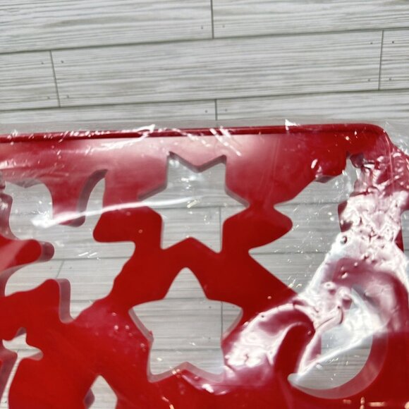 Christmas Around The World Cookie Cutter Mold One Step Pan Plastic 9 design Vtg - Picture 6 of 11